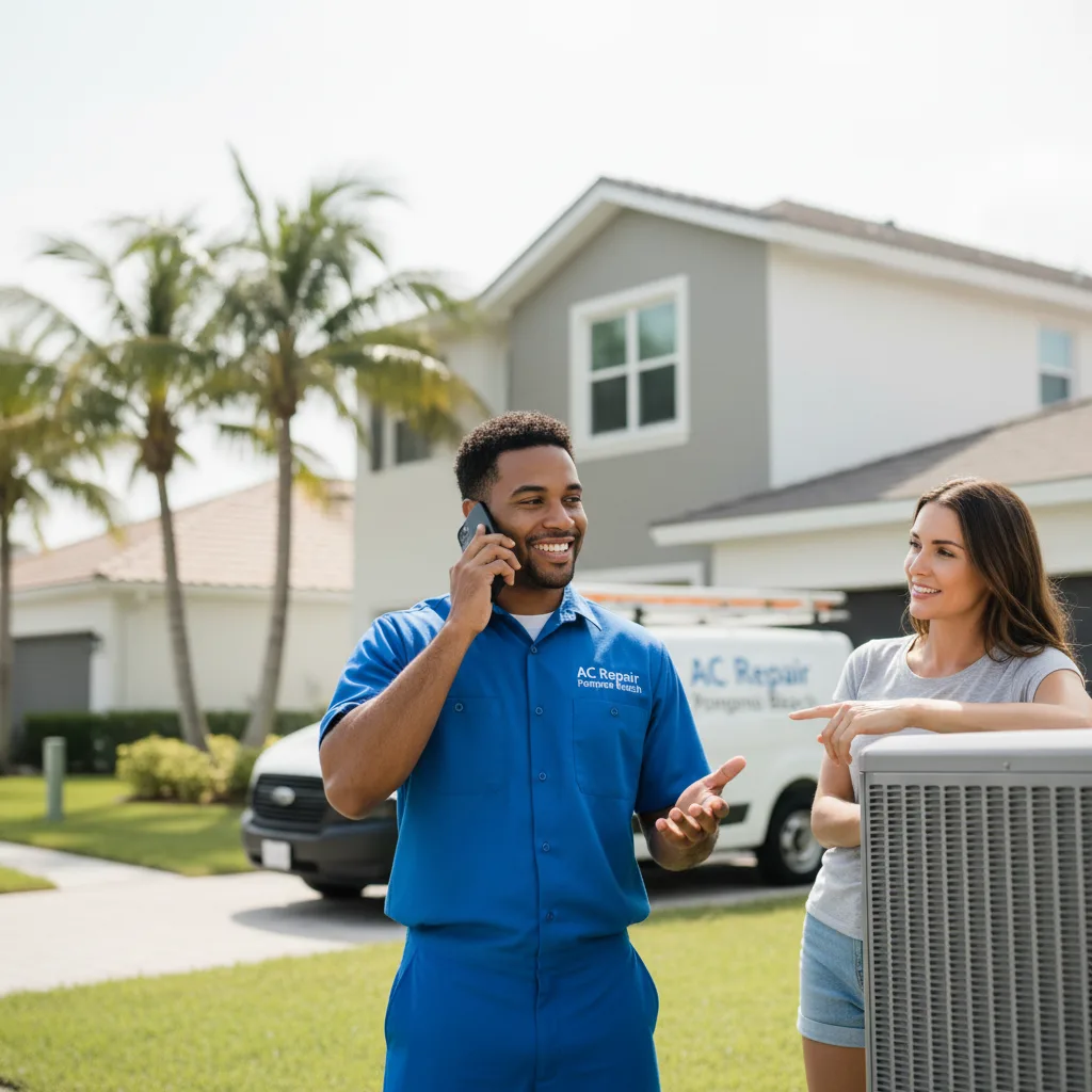 AC Repair Pompano Beach customer support in Leon Valley